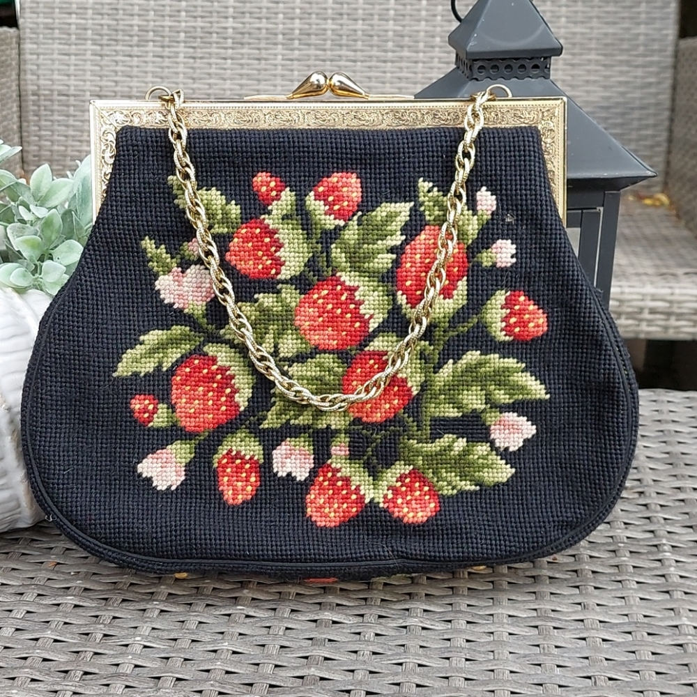 Vintage Tapestry Martha Klein Bag
